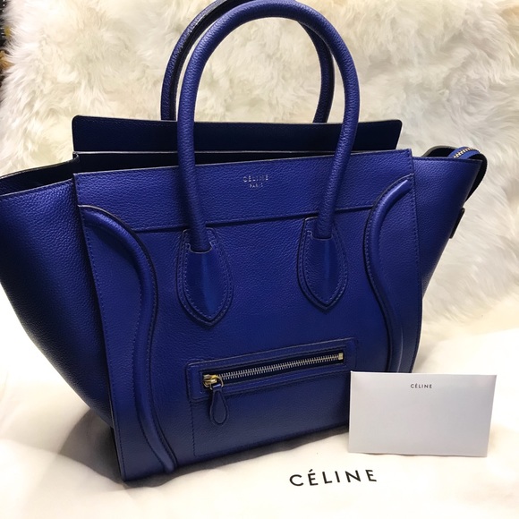 Celine Handbags - Authentic Celine Luggage Mini Shopper Tote